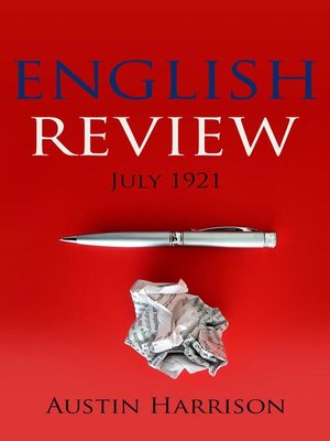 cover image of The English Review